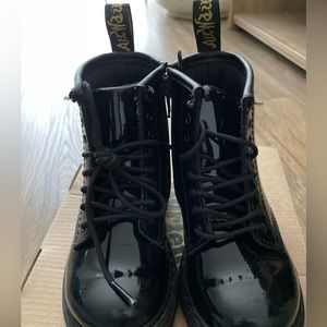 Toddler Patent Dr. Martens boots